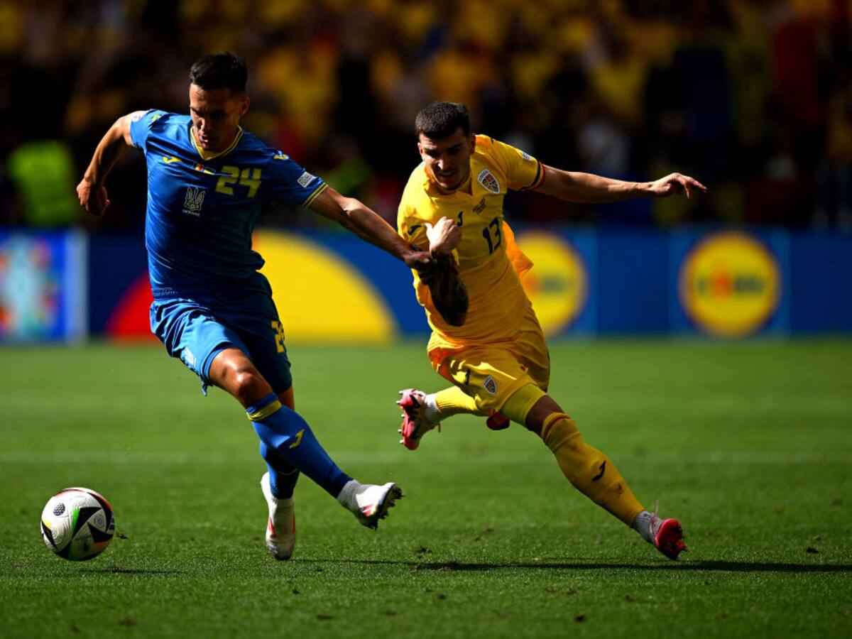 Rumanía debutó con goleada en la Eurocopa 2024 ante Ucrania: 3-0