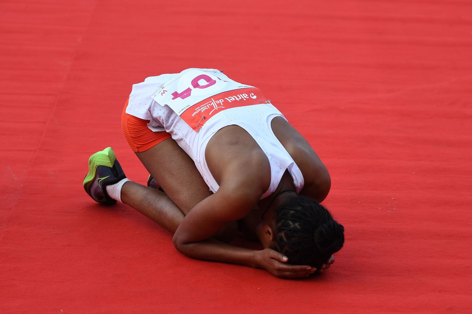 Atleta etíope Yalemzerf Yehualaw