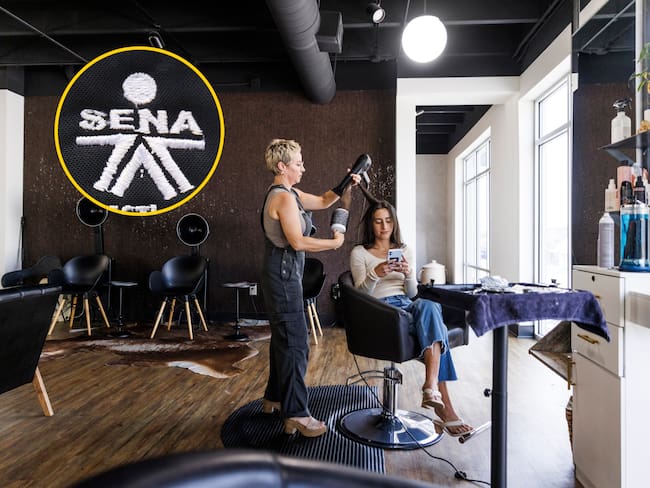 Sena belleza y peluquería imagen de referencia. Fotos: Suministrada y Getty Images.