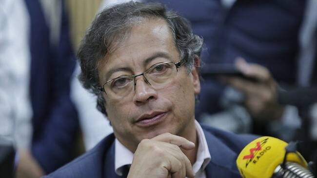 Gustavo Petro, "papá político" de Morris Foto: LA W