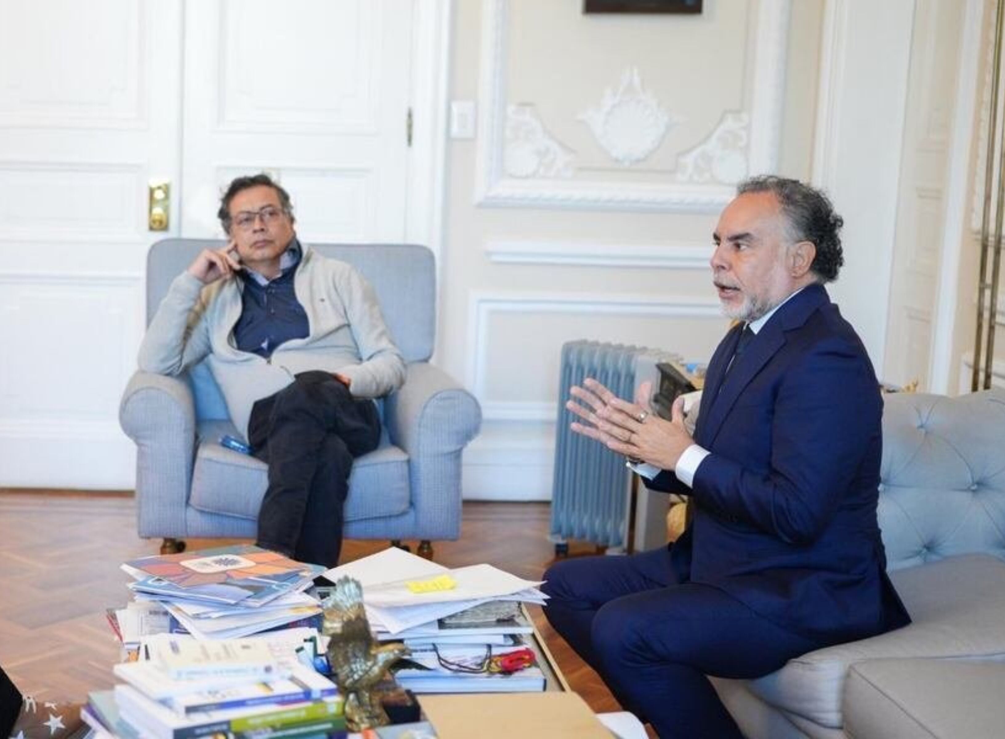 Gustavo Petro y Armando Benedetti | Foto: Presidencia Colombia