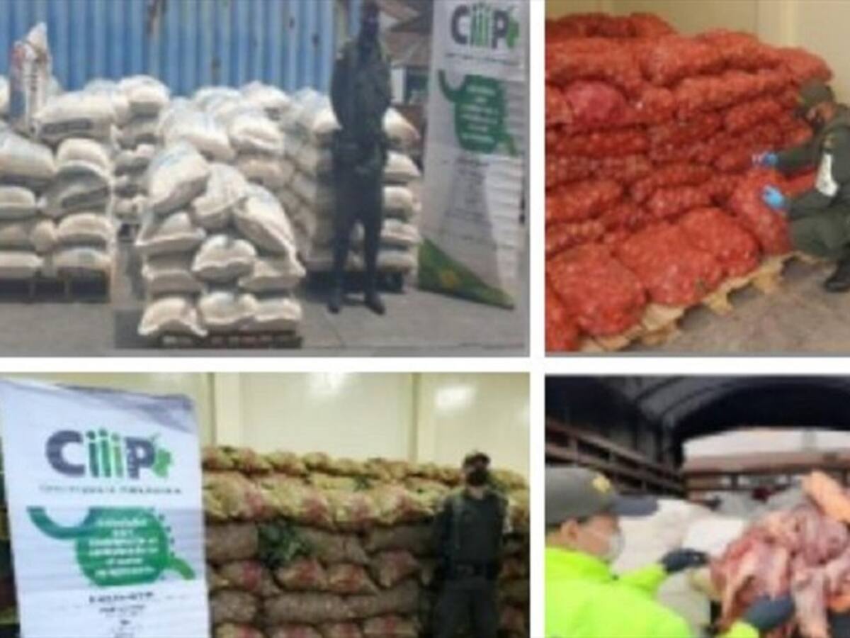 Autoridades siguen incautando mercancía de contrabando del sector agro en zona de frontera