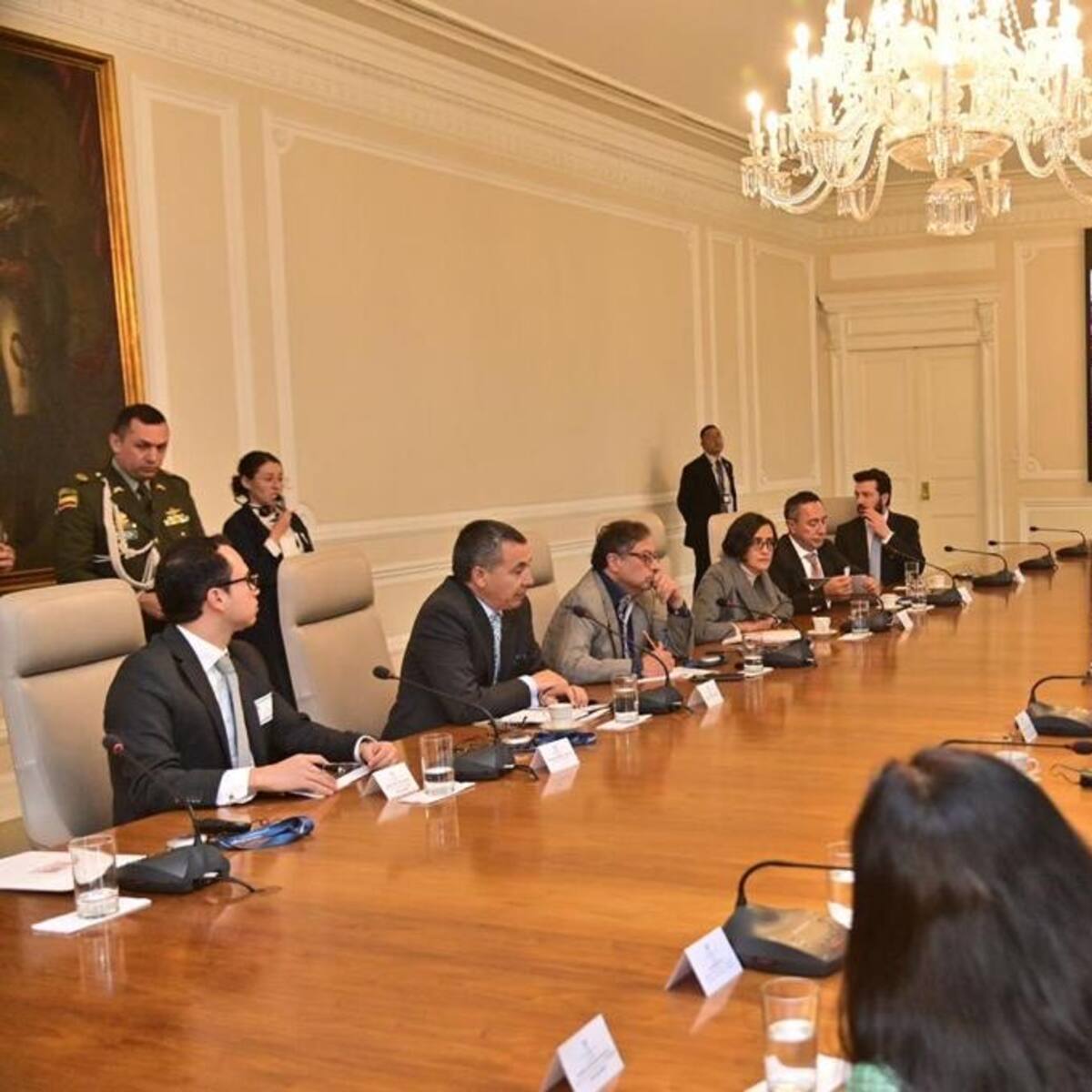 Presidente Petro tuvo encuentro con la delegación de empresarios de Australia