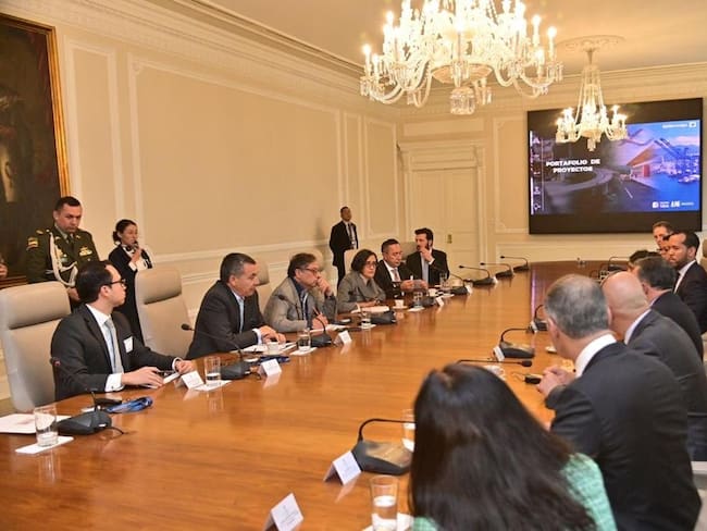 Presidente Petro con delegación Australiana | Foto: Presidencia