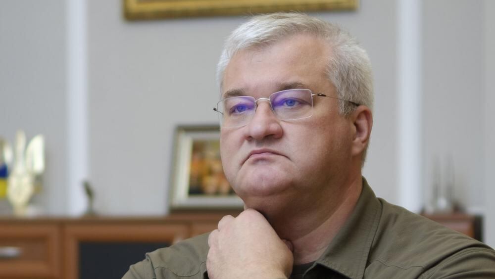 Andrí Sibiga, ministro de relaciones exteriores de Ucrania. FOTO: EFE