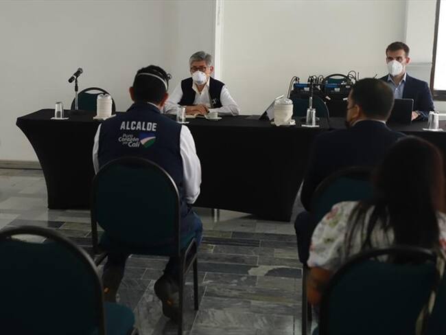 Alcalde de Cali expuso ante la CIDH eventos violentos ocurridos en la ciudad durante el paro. Foto: Cortesía Alcaldía de Cali