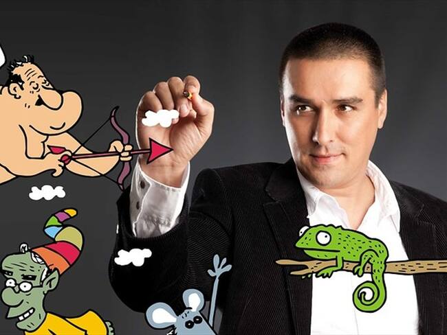 El caricaturista Julio César González, más conocido como Matador, anunció que se retiraría de sus redes sociales por amenazas que atribuyó a seguidores del Centro Democrático y el uribismo. Foto: Colprensa