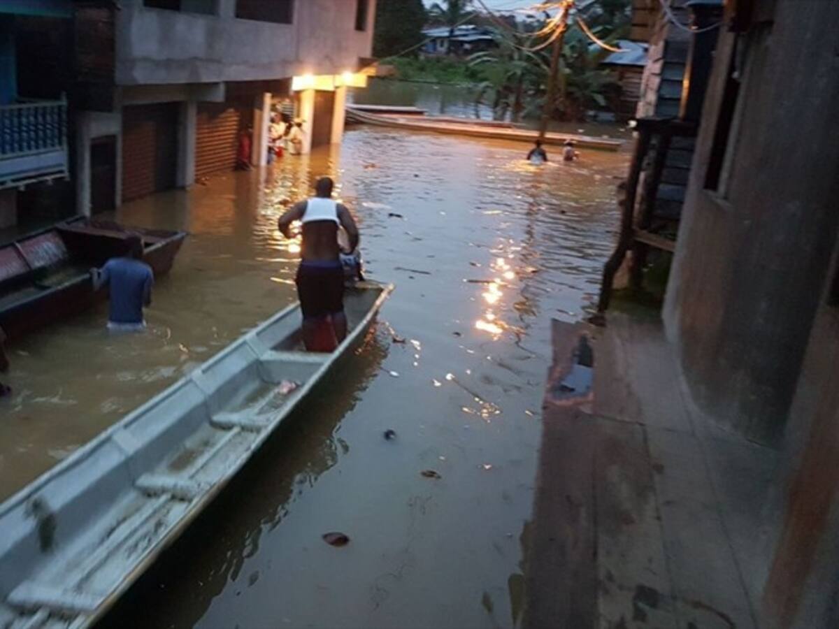 Emergencia por inundaciones en Timbiquí, Cauca