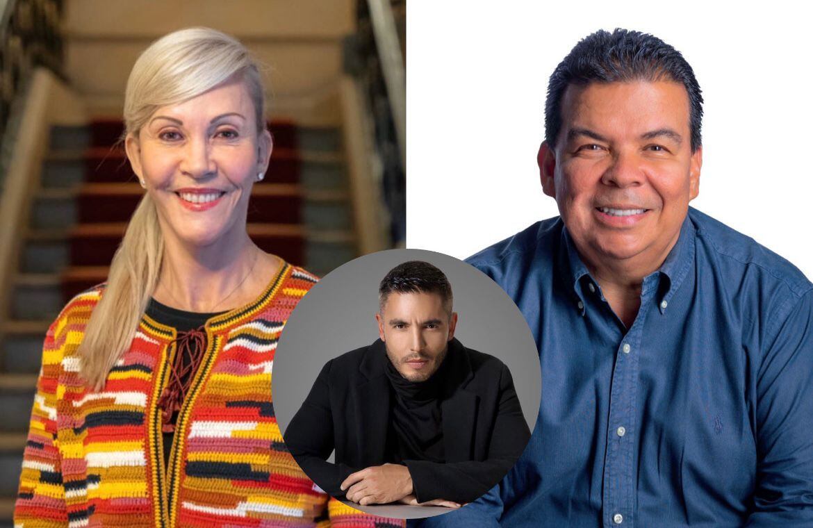 Roberto Ortiz y Dilian Francisca Toro, lideran la intención de voto en Cali y el Valle del Cauca. Foto: Campañas. @juancarlosabadiacampo