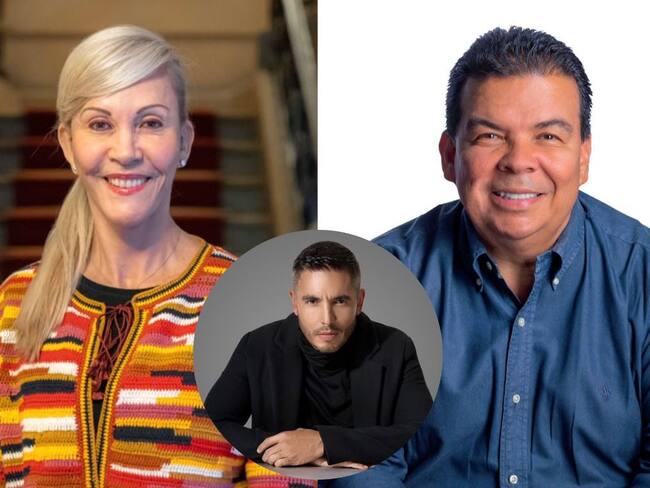 Roberto Ortiz y Dilian Francisca Toro, lideran la intención de voto en Cali y el Valle del Cauca. Foto: Campañas. @juancarlosabadiacampo