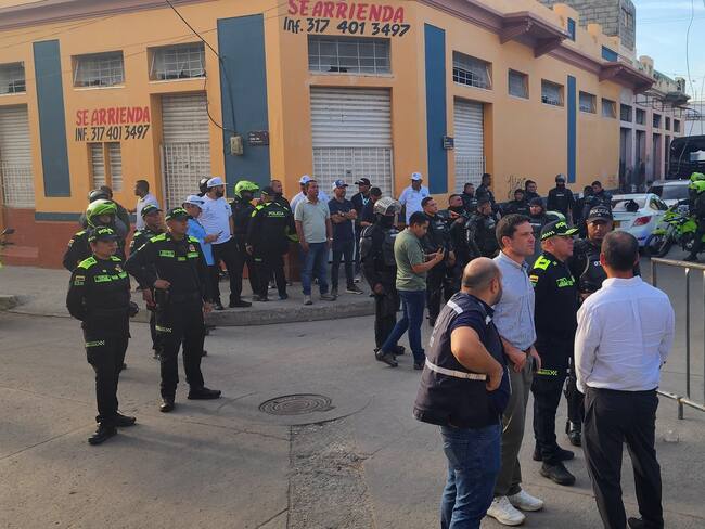 Controlado motín en el Centro Transitorio de Reclusión de Santa Marta Foto: cortesía Alcaldía de Santa Marta.