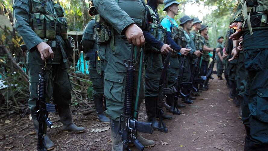 Integrantes de las Farc. Foto: Agencia EFE