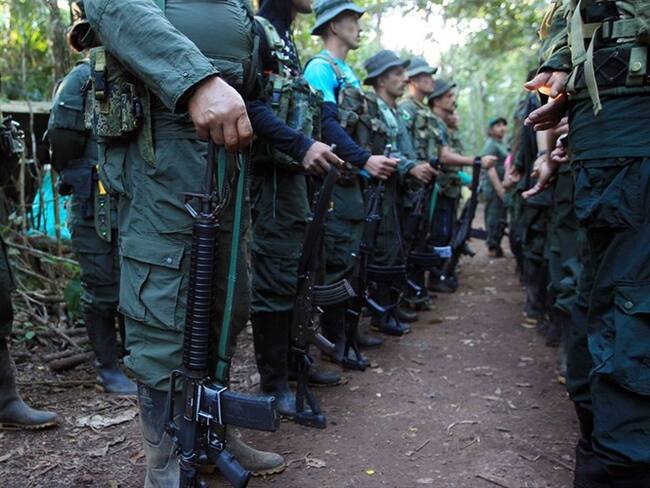 Integrantes de las Farc. Foto: Agencia EFE