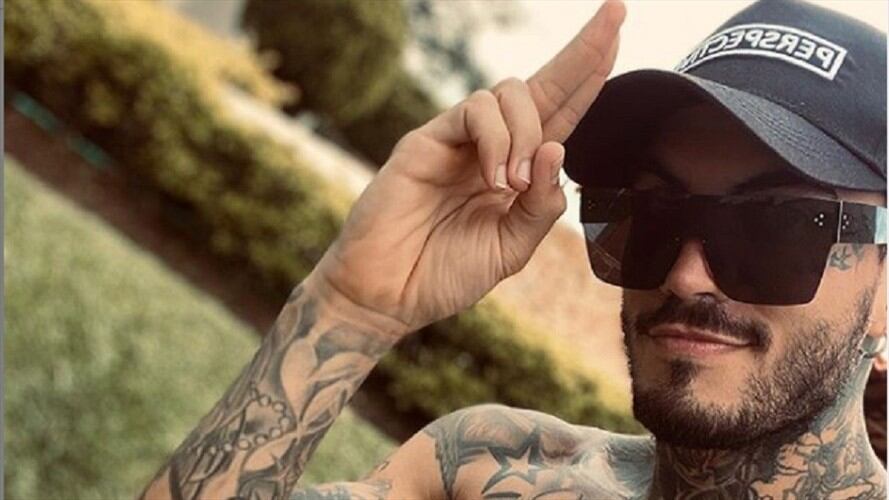 Mateo tiene la mayor parte de su cuerpo tatuado. Foto: @mateoc17.