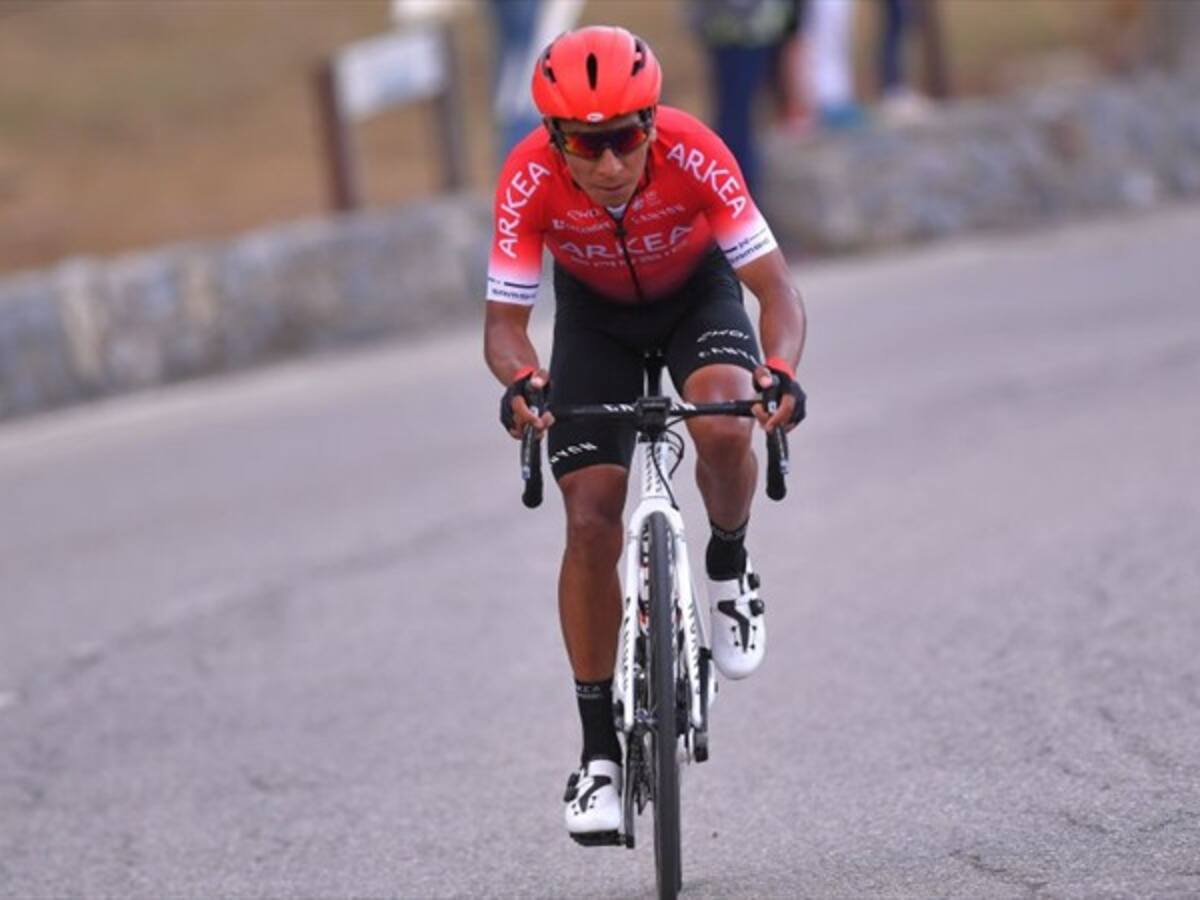 Nairo Quintana dio parte de tranquilidad tras su accidente, no tiene fracturas