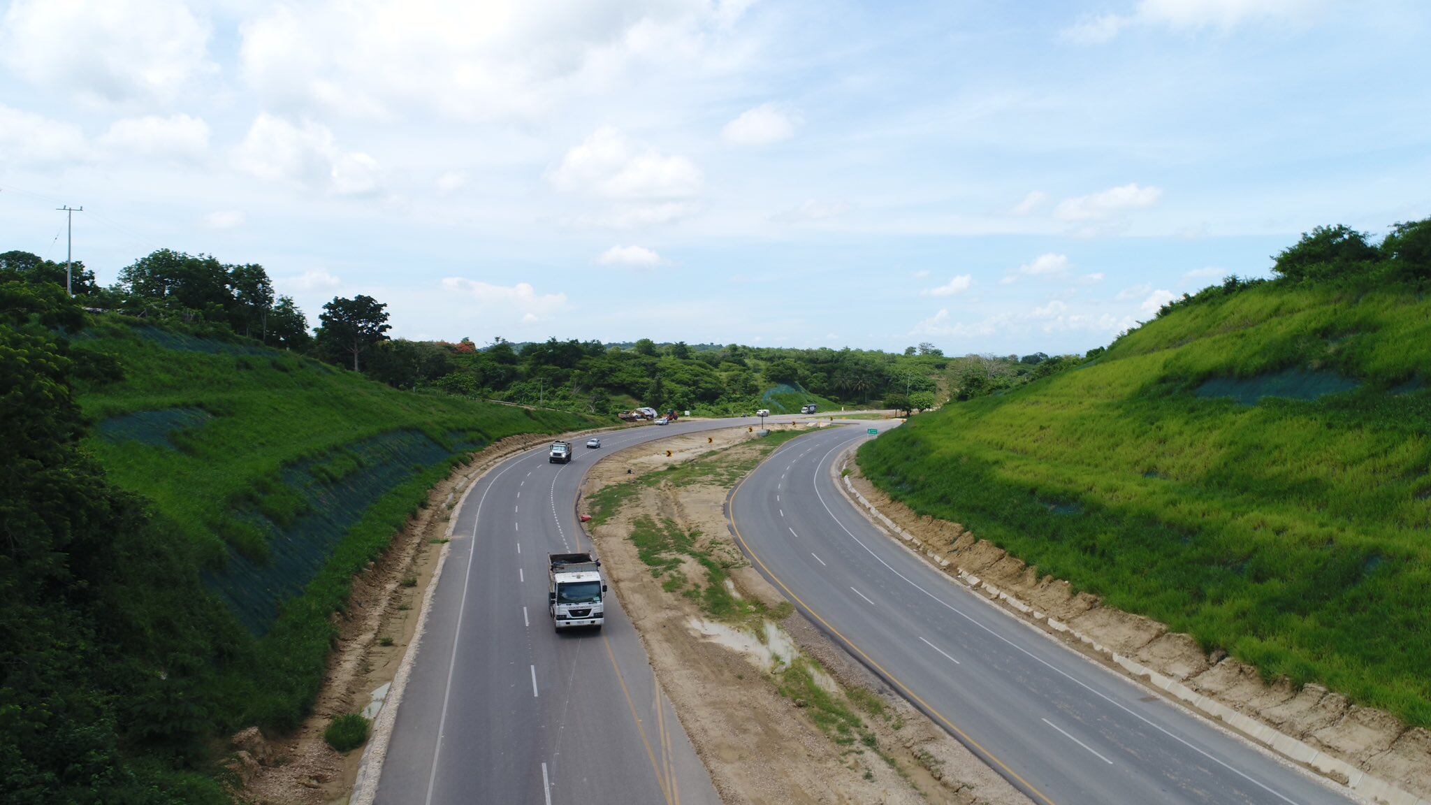 Vía al Mar entre Barranquilla y Cartagena./ Foto: ANI Colombia