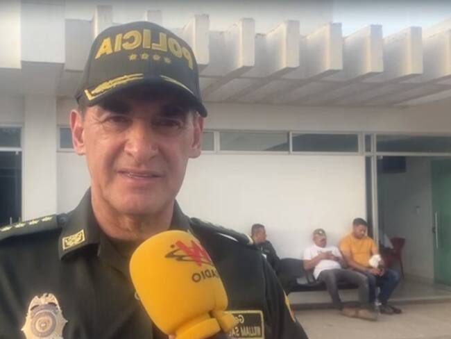 General William Salamanca, director de la Policía Nacional. Foto: W Radio.