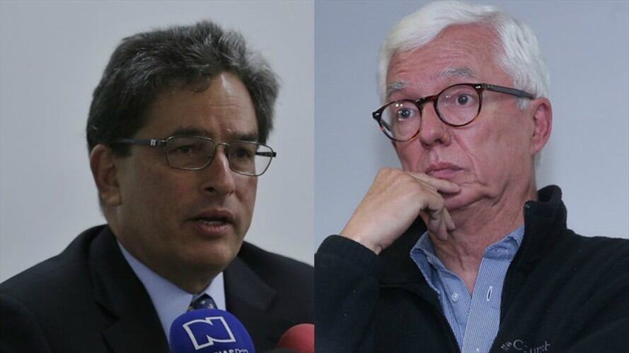 Alberto Carrasquilla y Jorge Robledo. Foto: Colprensa