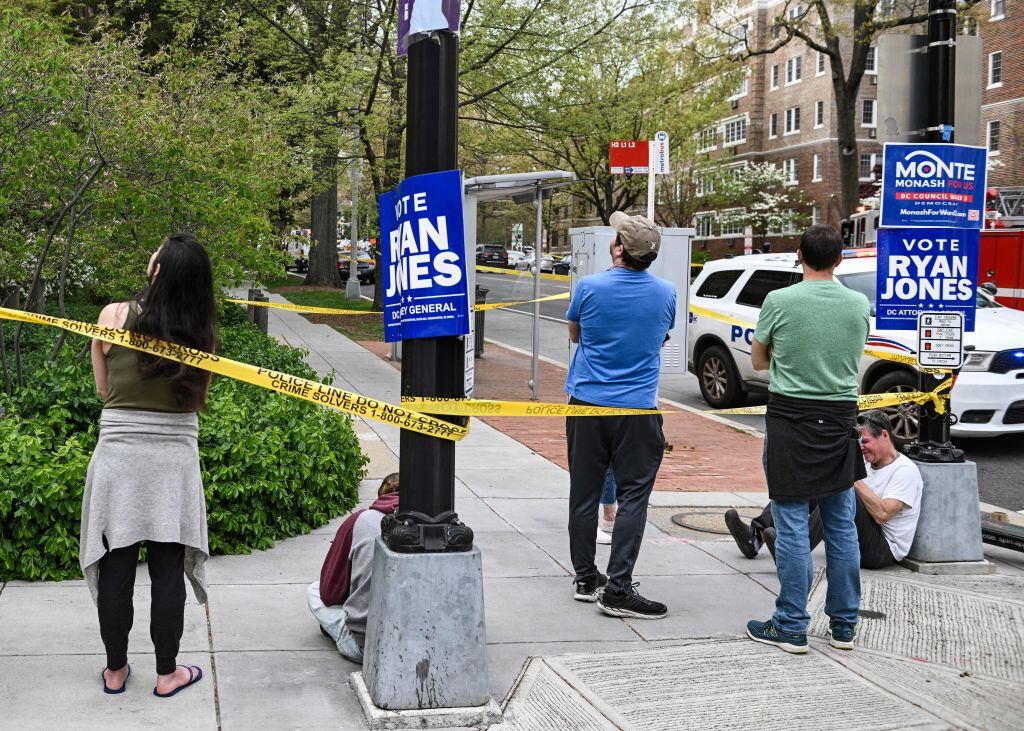Tiroteo en Estados Unidos. (Photo by Brendan SMIALOWSKI / AFP) (Photo by BRENDAN SMIALOWSKI/AFP via Getty Images)
