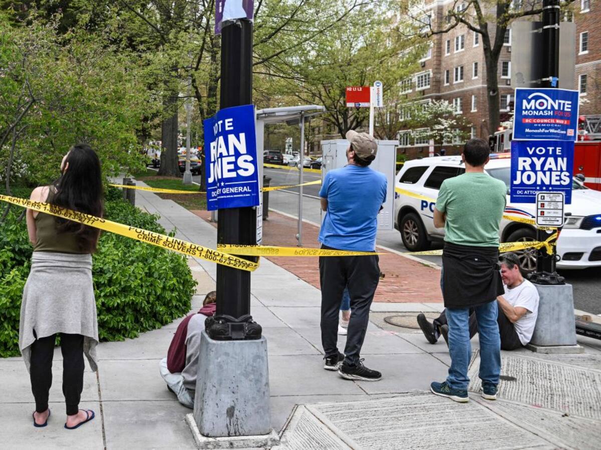 Tiroteo en Washington D.C deja al menos tres heridos
