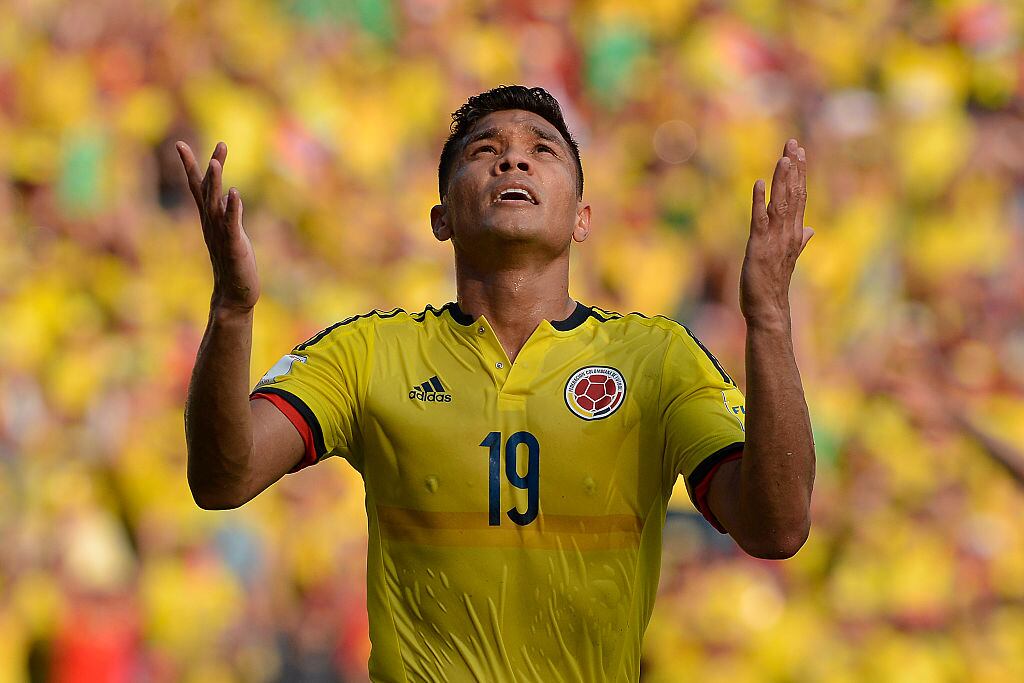 Futbolista colombiano, Teofilo Gutierrez  (Photo by Gabriel Aponte/LatinContent via Getty Images)
