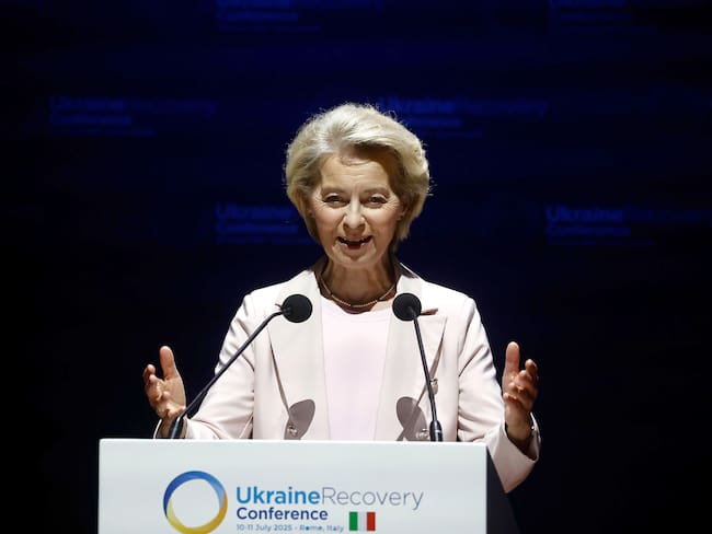 Ursula von der Leyen. Foto: EFE/EPA/VINCENZO LIVIERI.