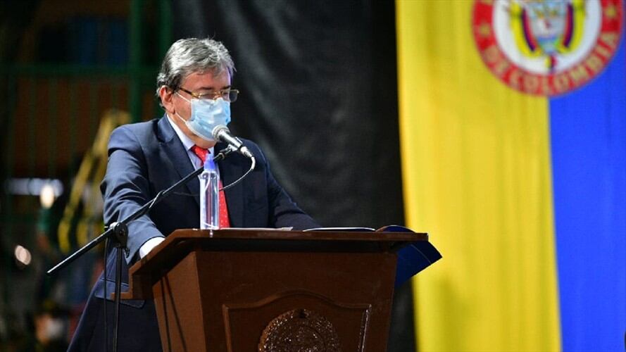 Ministro de defensa . Foto: Policía de Bucaramanga