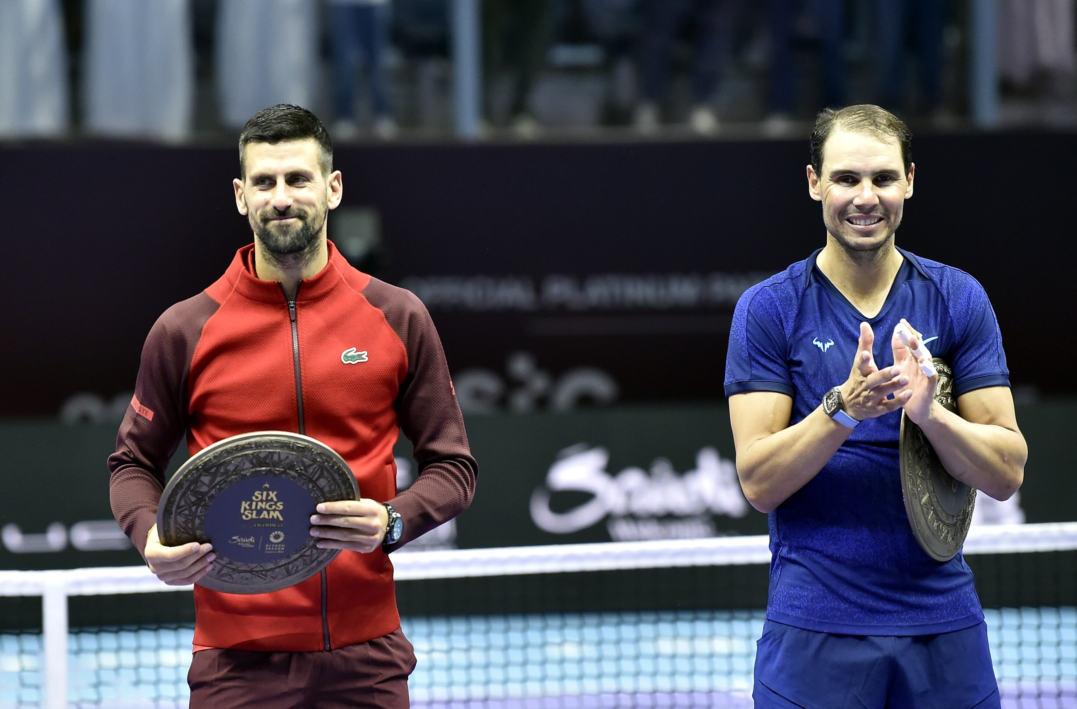 Novak Djokovic y Rafel Nadal. I Foto: EFE/EPA/STR.