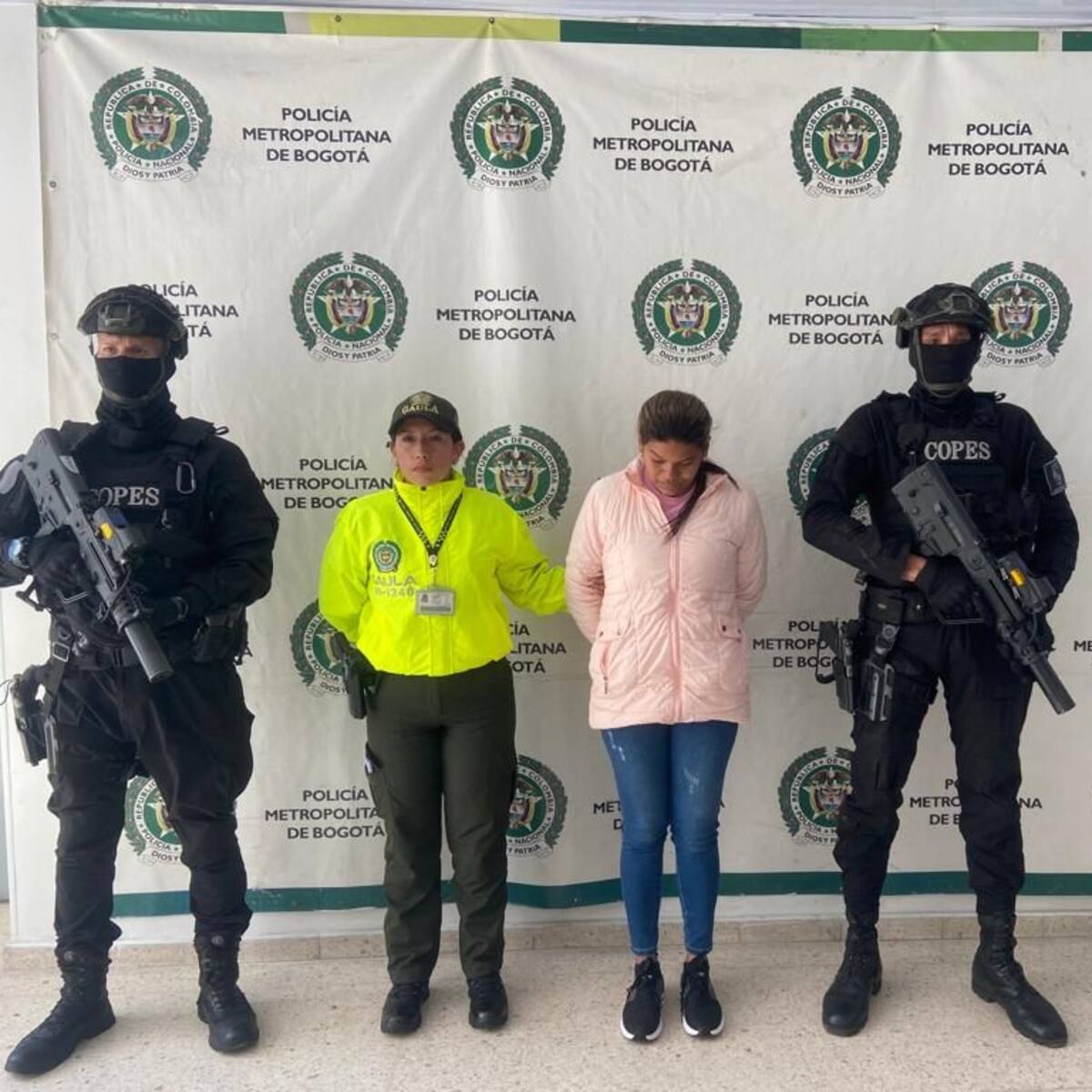 Compañera sentimental del ‘Negro Ober’ fue capturada de Bogotá