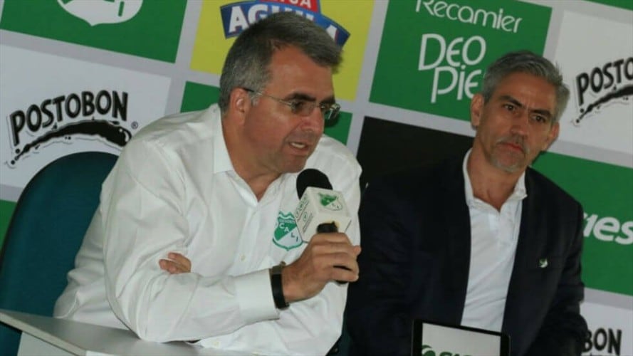 Juan Fernando Mejía fue el presidente del Club Deportivo Cali. Foto: Deportivo Cali.