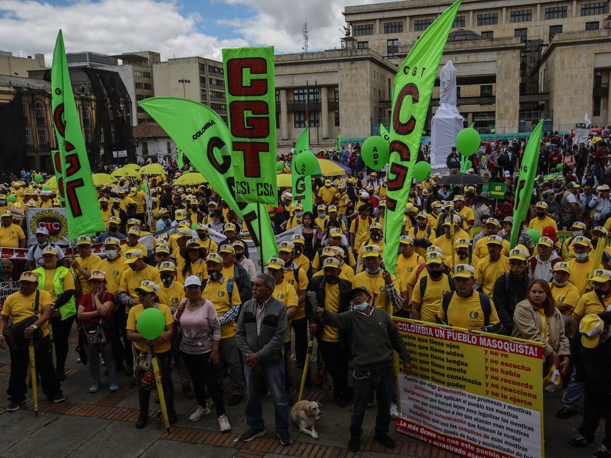 Día del Trabajo en Colombia: movilizaciones trascurrieron en calma