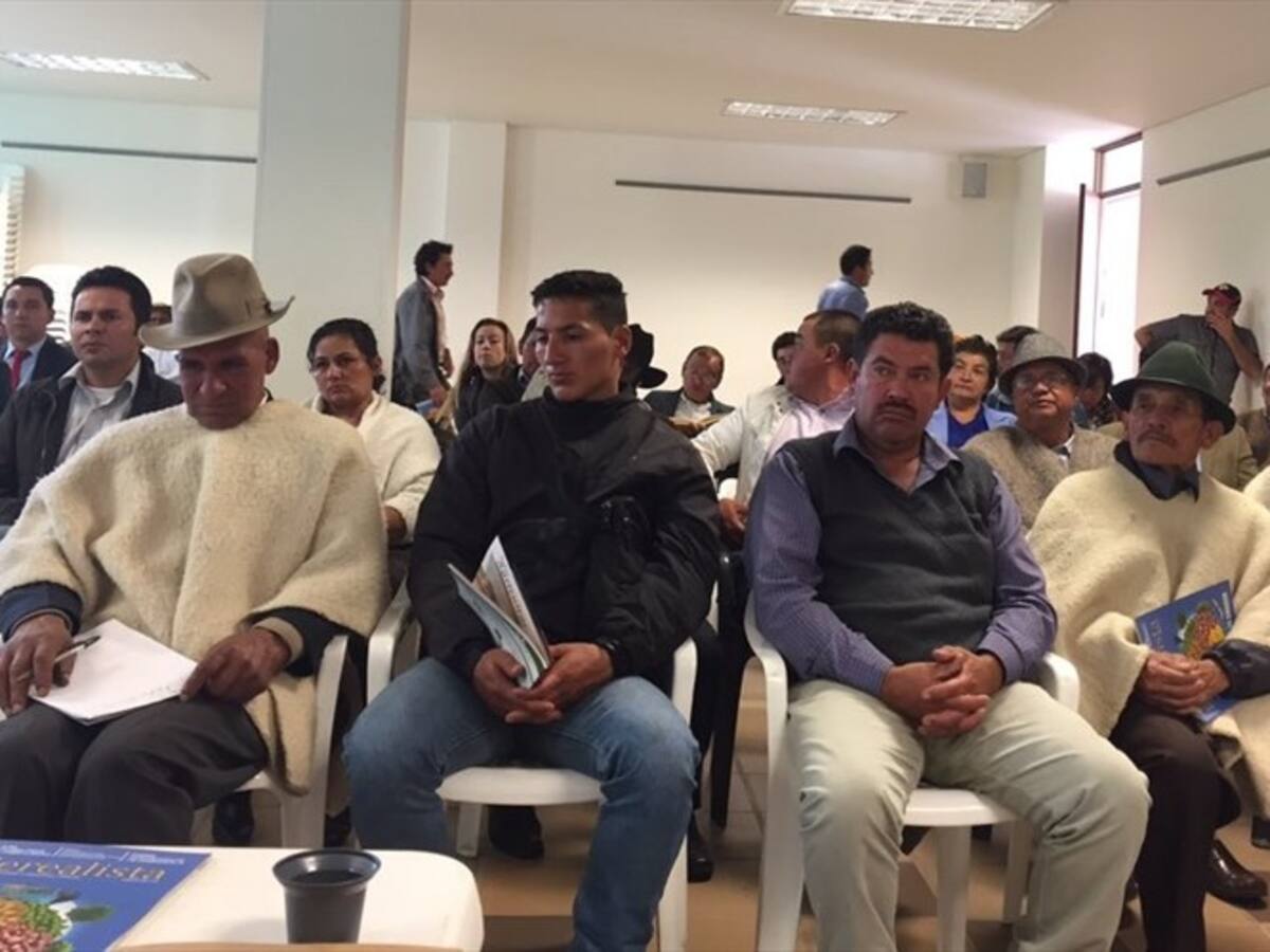 Boyacá apoya propuesta de la SAC de reducir la informalidad en el campo