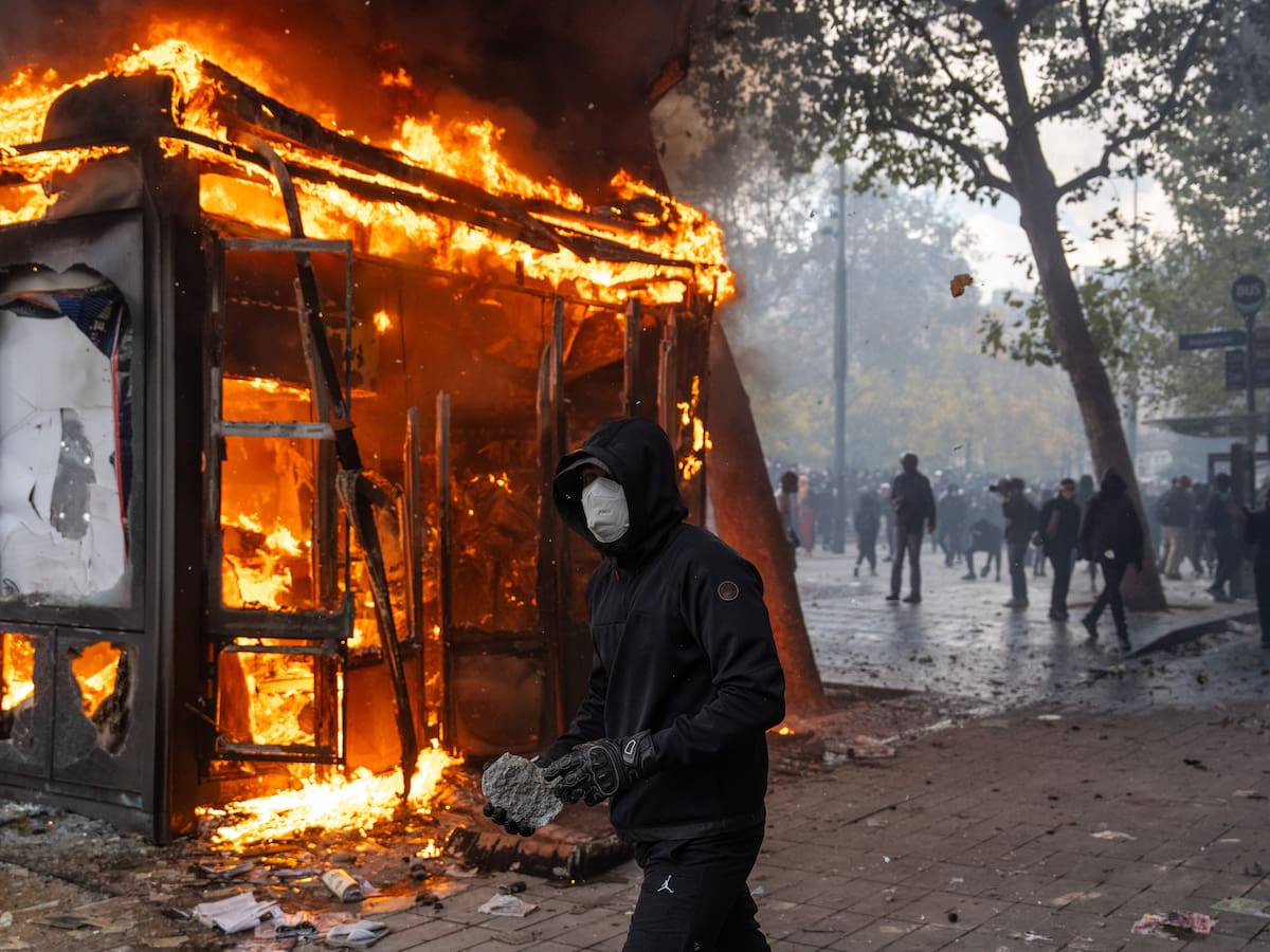 Francia registró 1.314 detenidos en las protestas del sábado