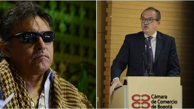 El procurador Fernando Carrillo sustentó que hay pruebas que demuestran que Jesús Santrich "concertó" con Marlon Marín y otros para traficar drogas. Foto: Colprensa