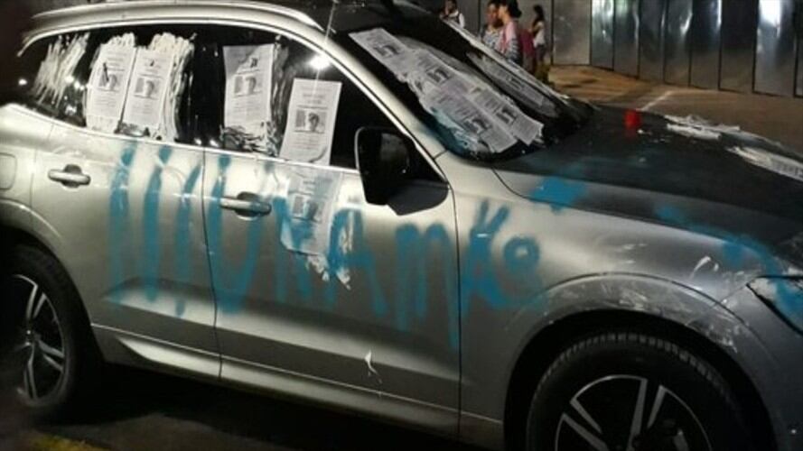 Se desmiente que habían rehenes en estas manifestaciones. . Foto:Suministrada.