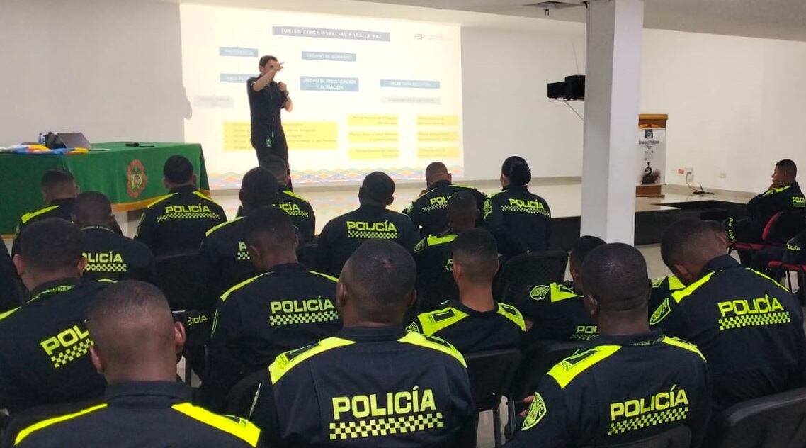 Más de 30 policías llegaron a reforzar la seguridad en Córdoba. Foto: prensa Policía.