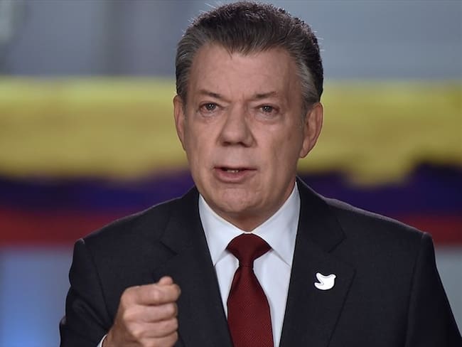 El Presidente Santos le exigió al Eln la liberación de todas las personas en su poder. Foto: Colprensa