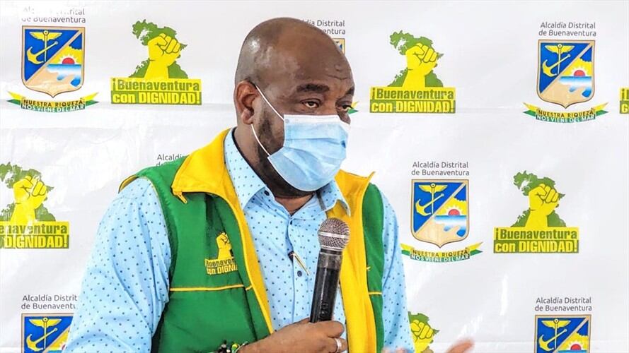 El mandatario fue diagnosticado con la enfermedad el pasado 30 de noviembre y desde entonces fue hospitalizado en un centro médico del distrito. Foto: Alcaldía de Buenaventura