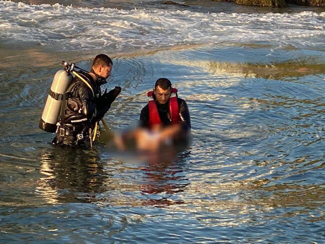 Joven murió ahogado en playa de Cartagena. Foto: cortesía.