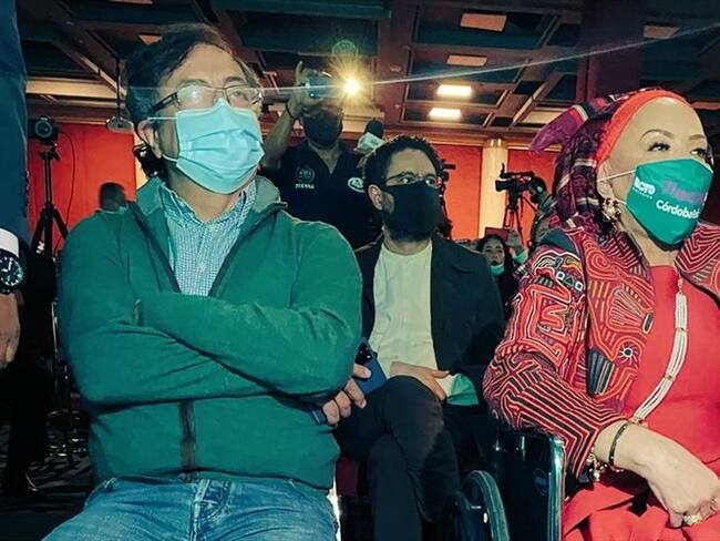 La exsenadora Piedad Córdoba lanzó su campaña de adhesión al Pacto Histórico. Foto: Cortesía Poder Ciudadano