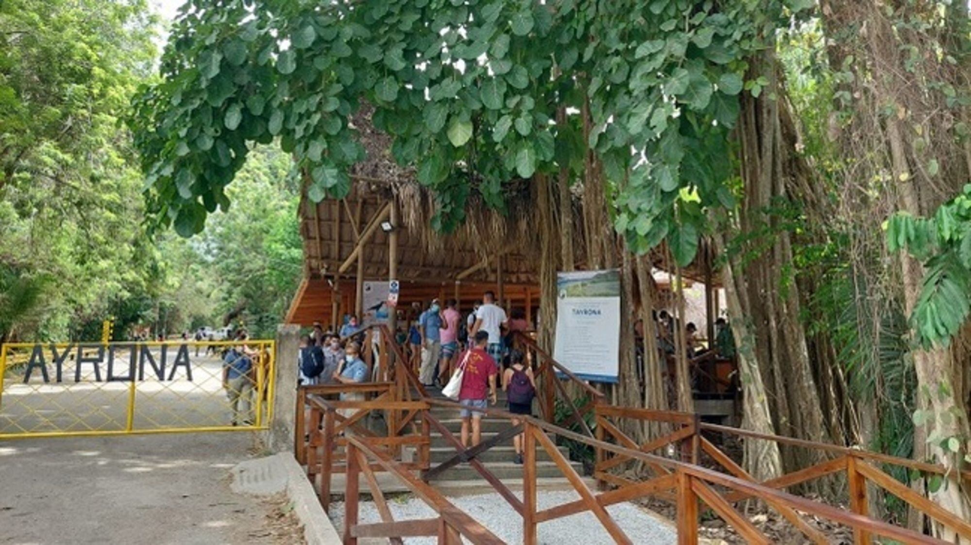 Entrada al parque Tayrona, Santa Marta / El Informador