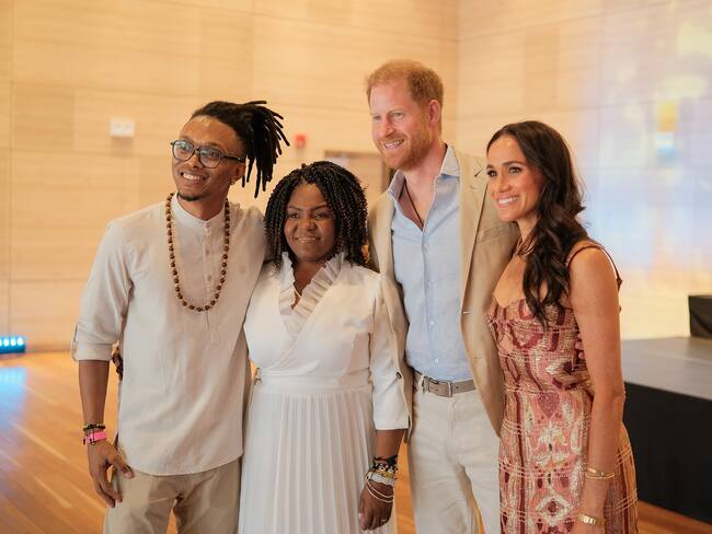 Francia Márquez y los duques de Sussex | Foto: Vicepresidencia