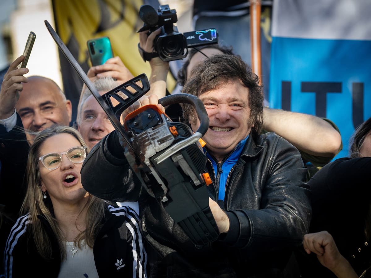 Milei defiende su modelo económico en el BID: “El Estado es una organización criminal”