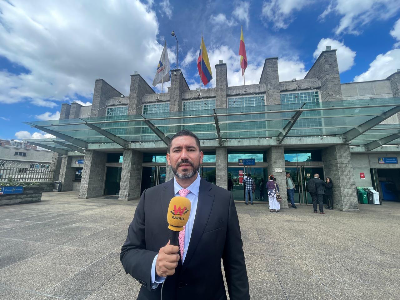 Abogado Luis Gustavo Moreno. Foto: W Radio.