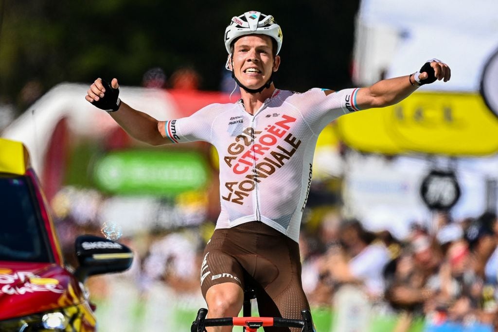 Bob Jungels del AG2R Citroen  (Photo by DAVID STOCKMAN / BELGA MAG / Belga via AFP) (Photo by DAVID STOCKMAN/BELGA MAG/AFP via Getty Images)
