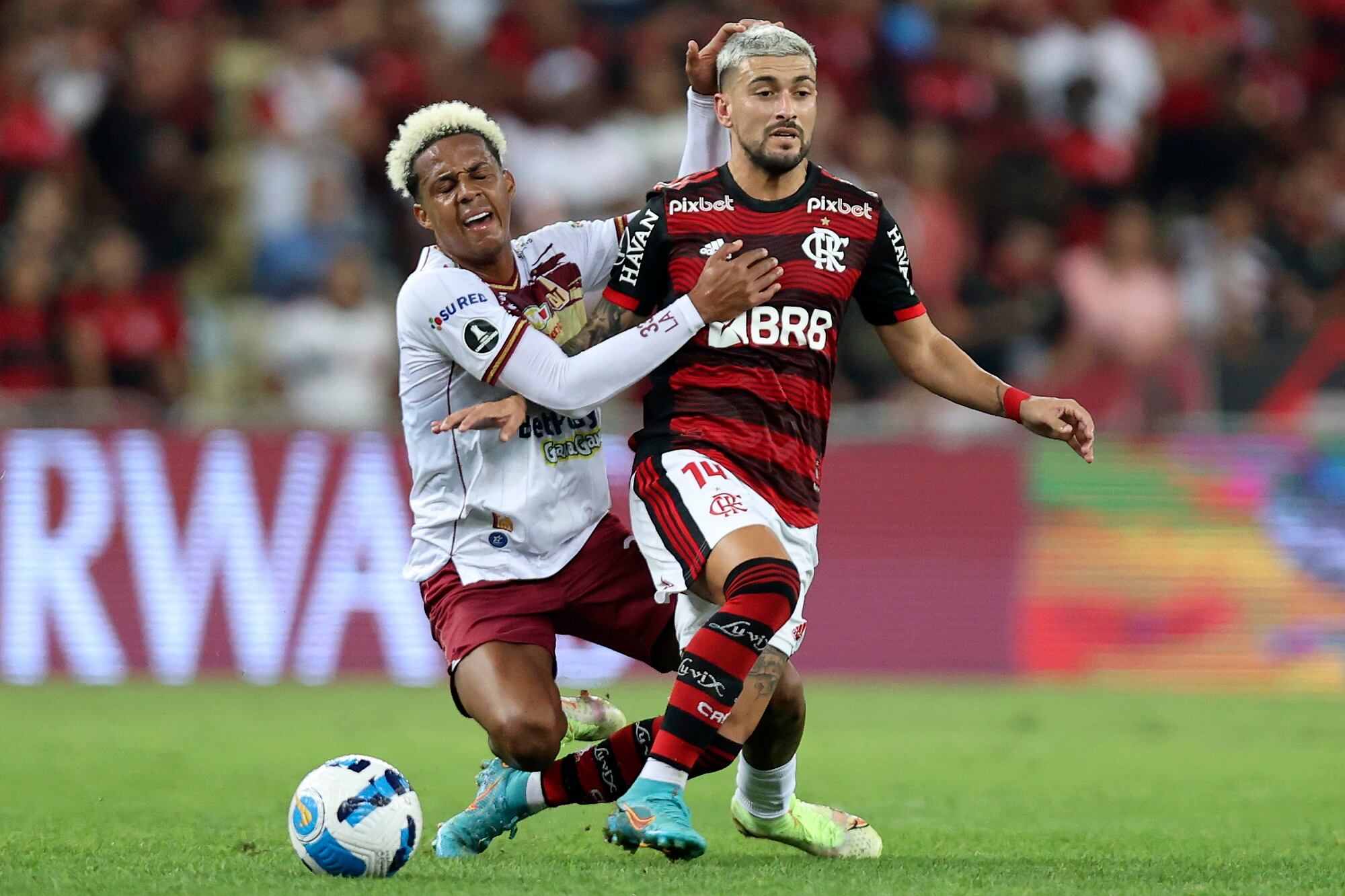 Flamengo vs. Deportes Tolima. (Photo by Buda Mendes/Getty Images)