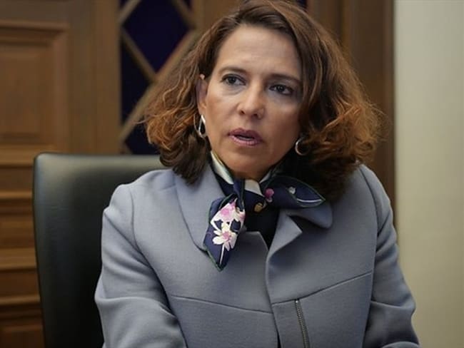 La Ministra del Interior, Nancy Patricia Gutiérrez. Foto: Colprensa
