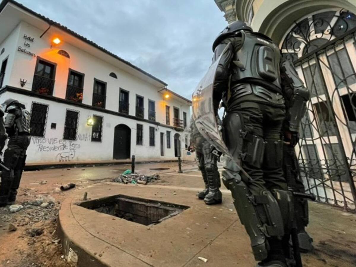 Más de 20 heridos dejó la primera jornada de protestas en Popayán
