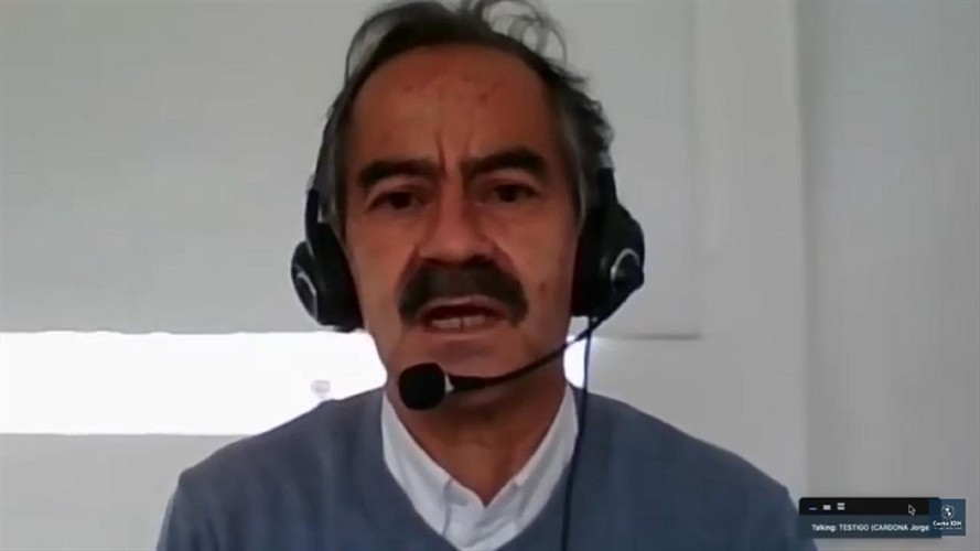 Jorge Cardona habló sobre el caso de Jineth Bedoya y los delitos sexuales en el conflicto colombiano. Foto: Rafael Aristizábal