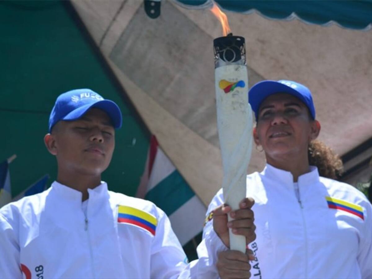 Con éxito terminó el recorrido del Fuego Centroamericano por los municipios del Atlántico